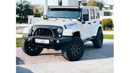 Jeep Wrangler AED 1680 PM | JEEP WRANGLER UNLIMITED RUBICON 3.6 V6 | GCC | WELL MAINTAINED