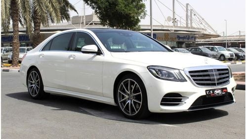 مرسيدس بنز S 320 MERCEDES S320 AMG 2020 GCC GARGASH LOW MILEAGE SINGLE OWNER IN MINT CONDITION