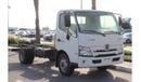 هينو 300 714 Chassis, 4.2 Tons (Approx.), Single cabin with TURBO, ABS and AIR BAG, 300 Series Diesel, MODEL2