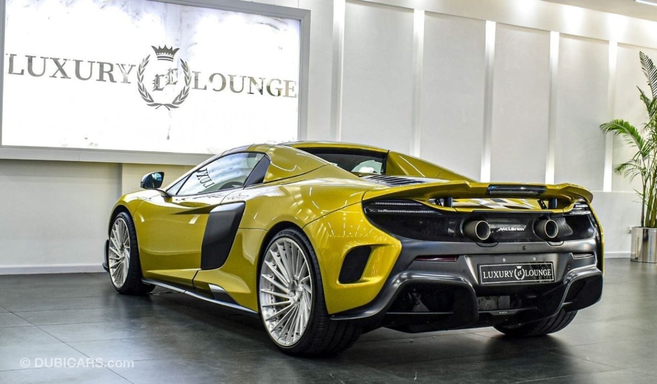 مكلارين 675LT McLAREN 675 LT SPIDER FULL CARBON, LIKE BRAND NEW CONDITION