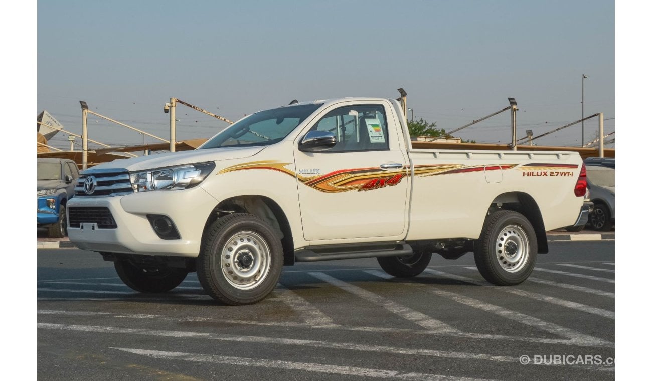 تويوتا هيلوكس TOYOTA HILUX GL 2.7L 4WD MT SINGLE CAB PICKUP 2024