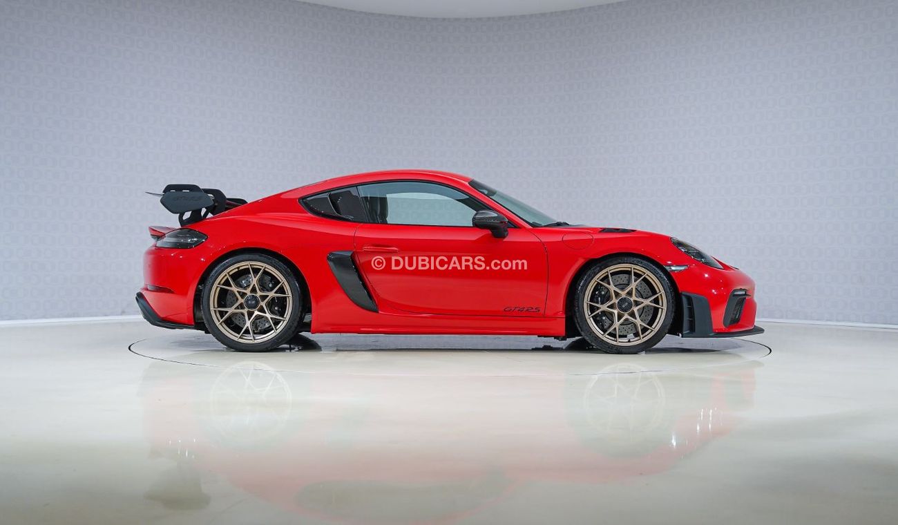 Porsche 718 Cayman GT4 RS Weissach - AED 13,371 P/M - Warranty till 03/2025