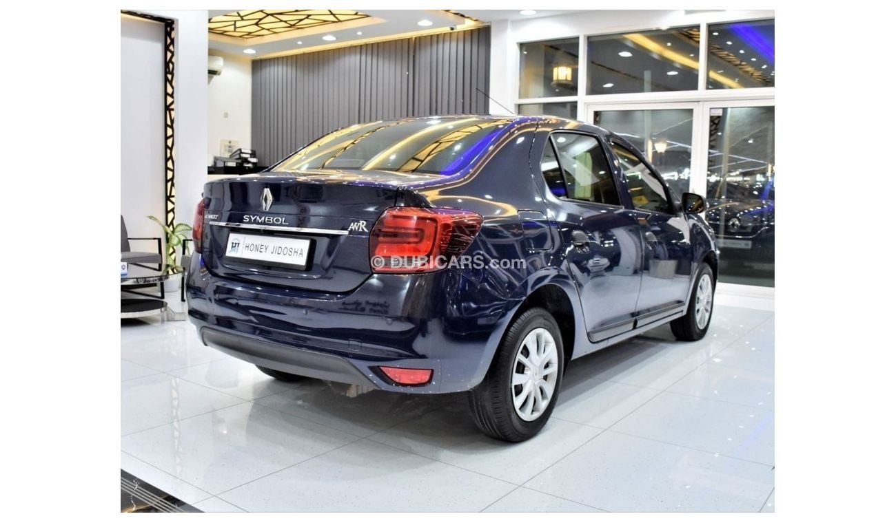 Renault Symbol EXCELLENT DEAL for our Renault Symbol 1.6L ( 2020 Model ) in Blue Color GCC Specs