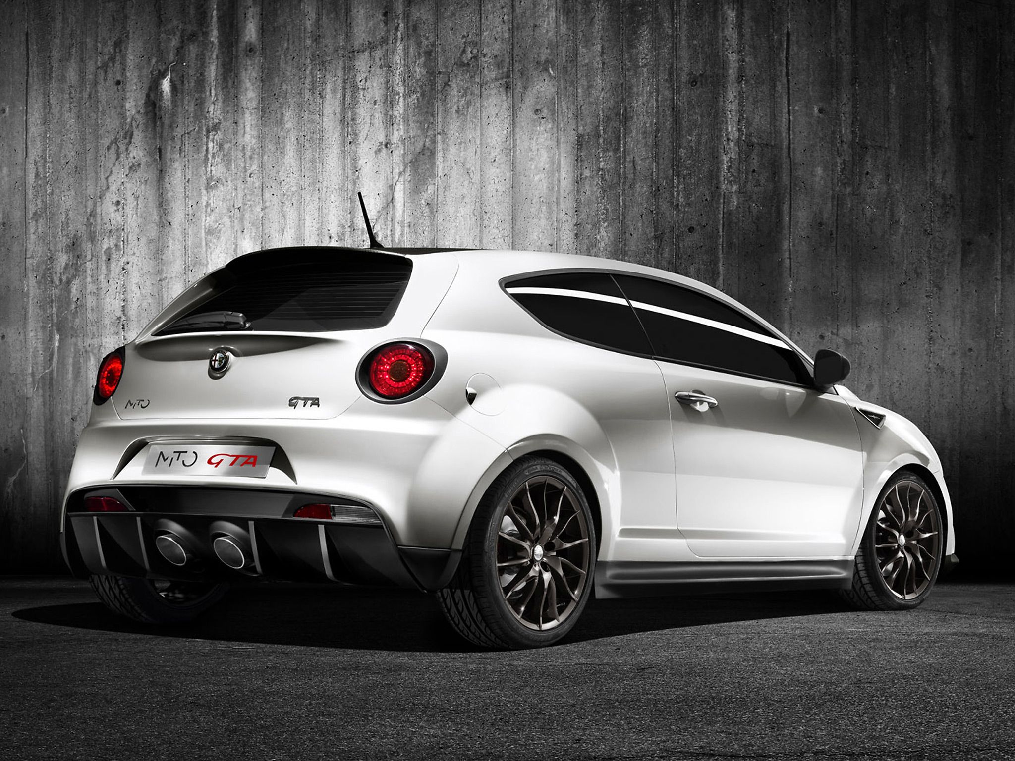 Alfa Romeo MiTo exterior - Rear Left Angled