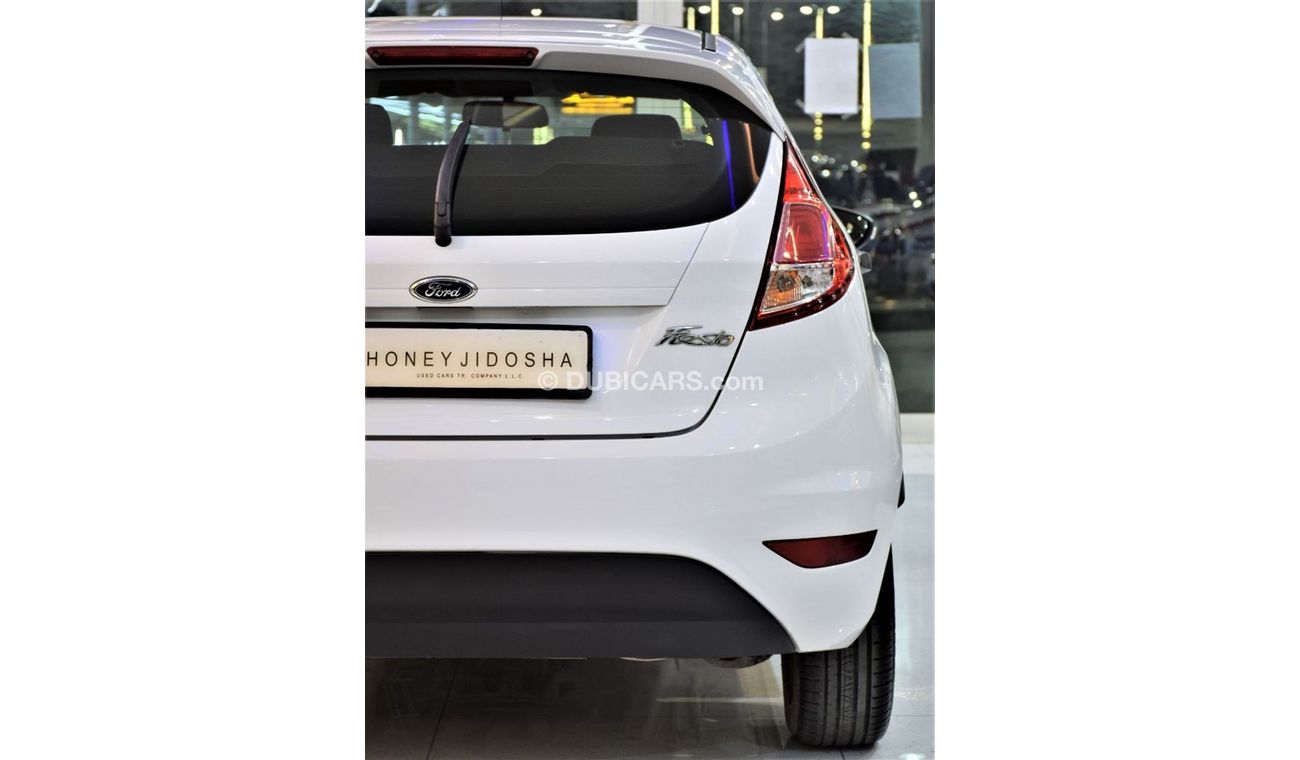 Ford Fiesta AMAZING Ford Fiesta 2013 Model!! in White Color! GCC Specs