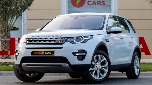 Land Rover Discovery Sport Si4 HSE 2.0L (5 Seater) Land Rover Discovery Sport Si4 HSE 2016 GCC under Warranty with Flexible Dow