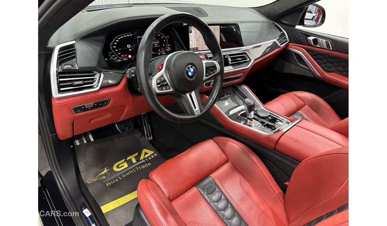 بي أم دبليو X6 M 2022 BMW X6M Competition, Feb 2027 BMW Warranty + Service Pack, Fully Loaded, Low Kms, GCC Specs