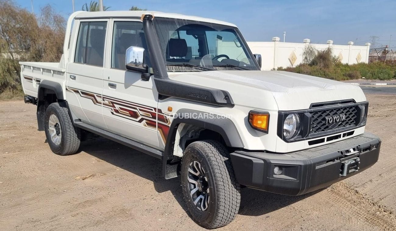 تويوتا لاند كروزر بيك آب 2024 Toyota Land Cruiser 79 Double Cab Pickup LX-V Full-Option 2.8L 4-Cyl Turbo Diesel 4WD A/T Expor