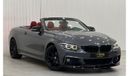 بي أم دبليو 420i M سبورت 2018 BMW 420i M-Kit Convertible, Warranty, Service History, Low Kms, GCC