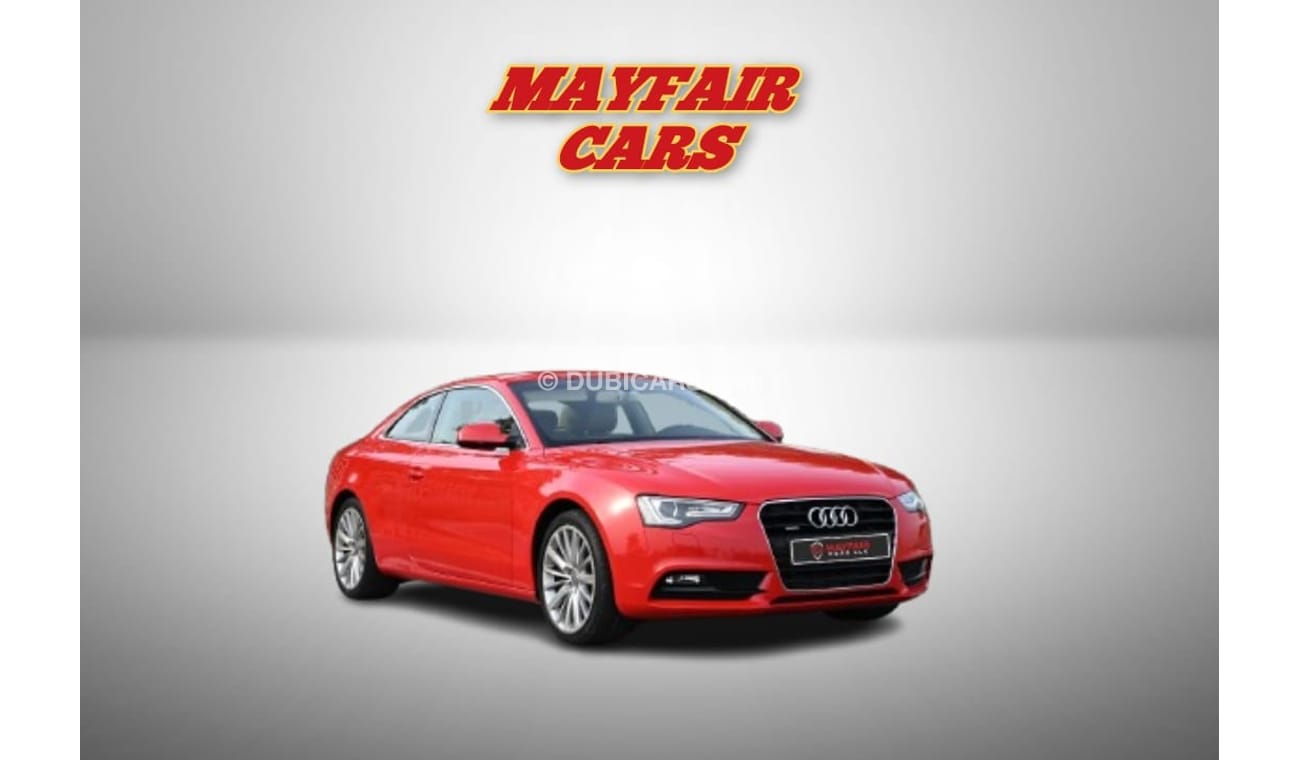 Audi A5 0% DP - FSH - AUDI A5 COUPE 4WD- GCC SPECS - FIRST OWNER