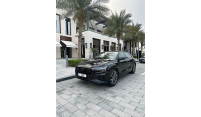 أودي SQ8 2023 - GCC - 20,000KM - Under Warranty and service - Black inside Red - Registration is free