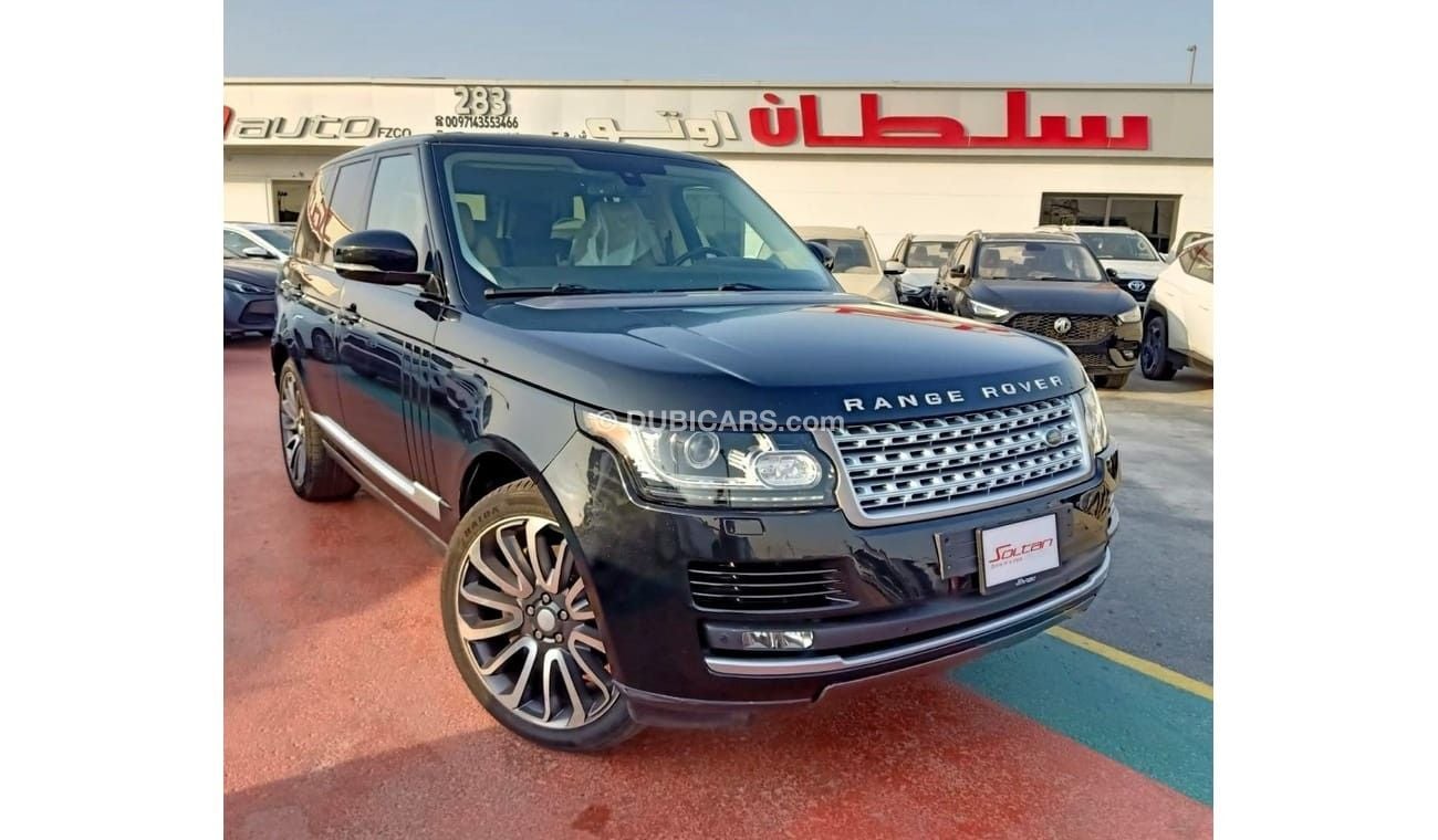 لاند روفر رينج روفر (آخر) Autobiography 5.0 L A/T 2016 MODEL BLACK COLOR USED AS SEEN