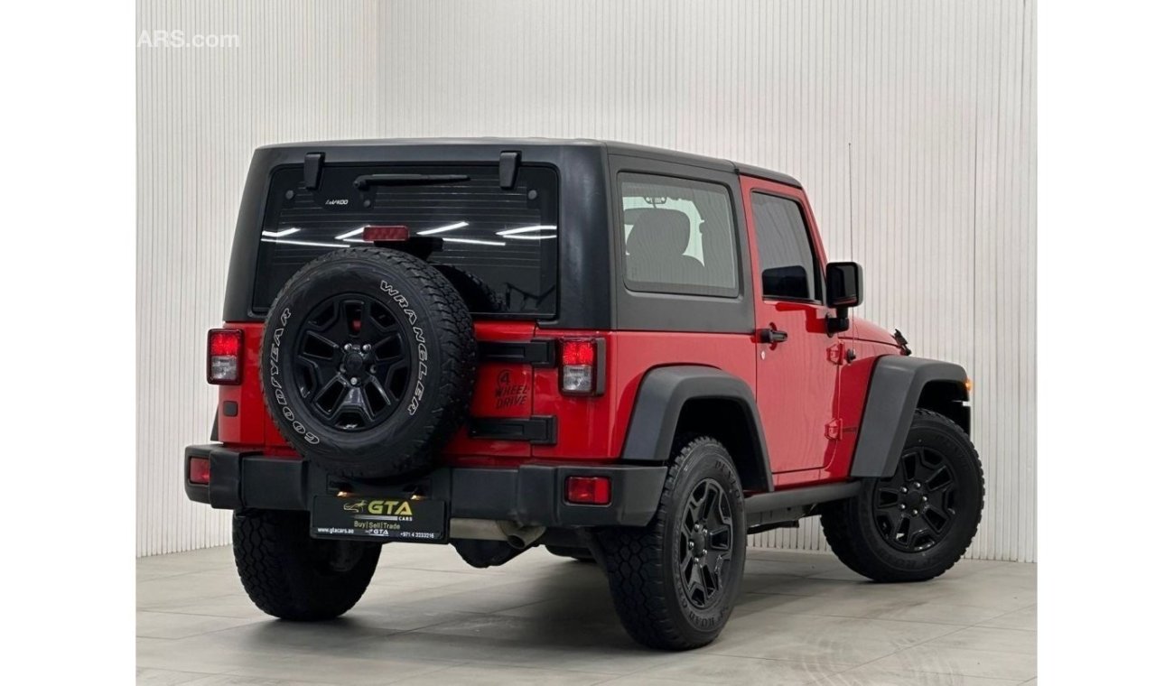 جيب ويليز 2017 Jeep Wrangler Willys Edition, Warranty, Full Jeep Service History, GCC