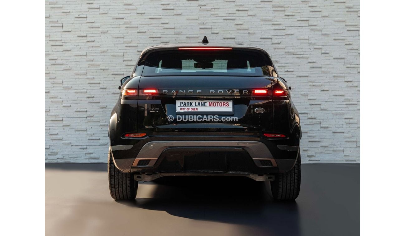 Land Rover Range Rover Evoque AED 2,595 PM • EVOQUE S P200 R-DYNAMIC • OFFICIAL LAND ROVER WARRANTY + SERVICE CONTRACT UNTIL 2025