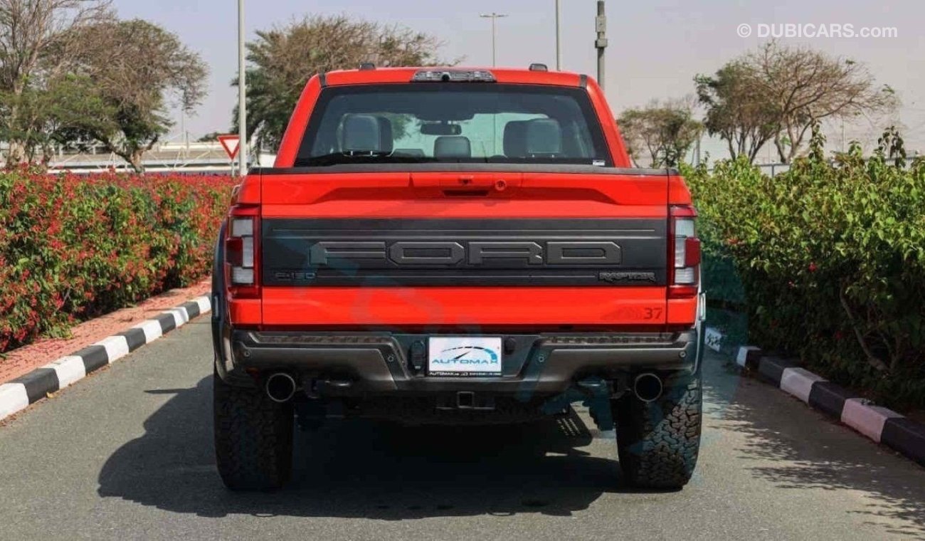 Ford F 150 Raptor 37 (НА ЭКСПОРТ , For Export) V6 3.5L Ecoboost , 2022 GCC , 0Km , Без пробега