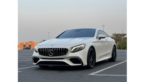 مرسيدس بنز S 550 كوبيه 2600 Monthly payment / S550 2017 / full option / Canadian spece