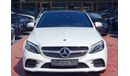 Mercedes-Benz C200 AMG Original paint Full Option 2019 GCC