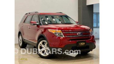 Ford Explorer 15 Ford Explorer Limited Ford Service Contract Full Service History Warranty Gcc For Sale Aed 70 000 Red 15