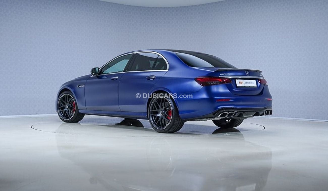 مرسيدس بنز E 63S AMG AED 8,641 P/M - 2 YEARS WARRANTY - / - E-CLASS - E63 AMG S 4MATIC+