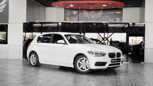 BMW 120i STD AED 800 P.M | 2019 BMW 120i | UNDER WARRANTY | GCC | 2.0L | ORIGINAL PAINT