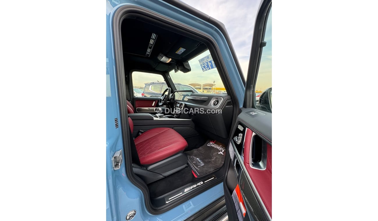 Mercedes-Benz G 63 AMG Mercedes Benz G63 AMG 4.0 V8 Engine China blue Interior Red 2023