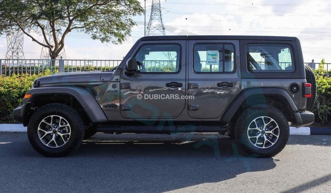 Jeep Wrangler (НА ЭКСПОРТ , For Export) Unlimited Sport S I4 2.0L Turbo , 2024 GCC , 0km , Без пробега