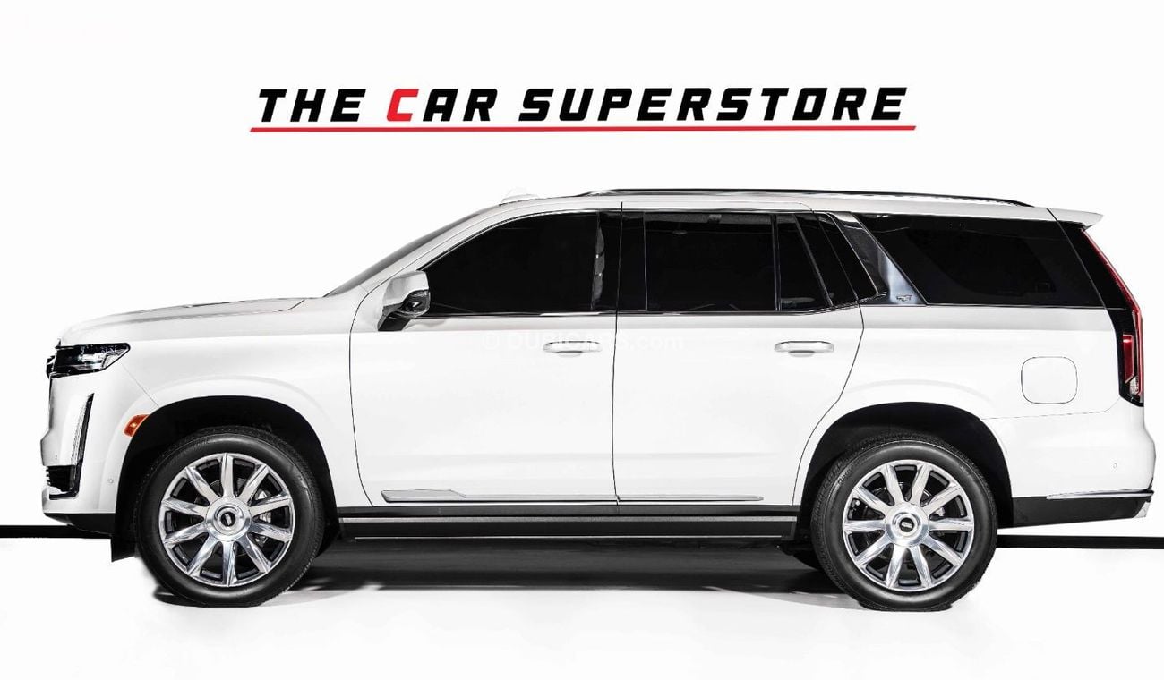 كاديلاك إسكالاد Sport Platinum 6.2L 4WD 2022-CADILLAC ESCALADE 600 SPORTS PLATINUM V8-GCC-SERVICE HISTORY-SERVICE AN