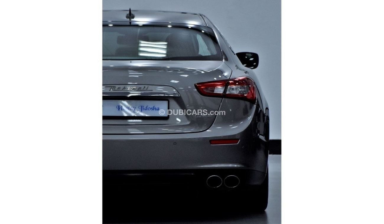 Maserati Ghibli EXCELLENT DEAL for our Maserati Ghibli ( 2014 Model ) in Grey Color GCC Specs