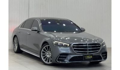 Mercedes-Benz S 500 4MATIC 3.0L 2021 Mercedes S500 4MATIC, One Year Warranty, Full Gargash Service History, GCC