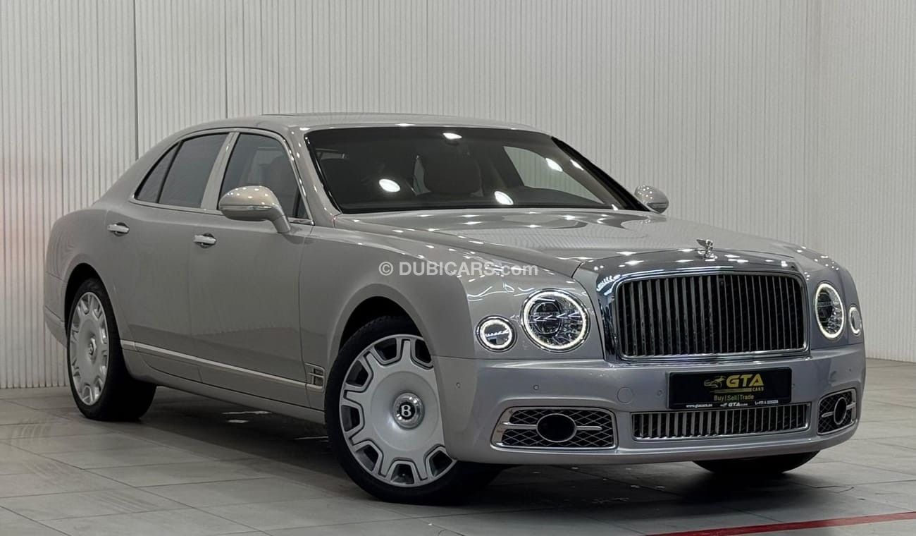 بنتلي مولسان 2017 Bentley Mulsanne V8, Warranty, Service History, Low Kms, Excellent Condition, GCC