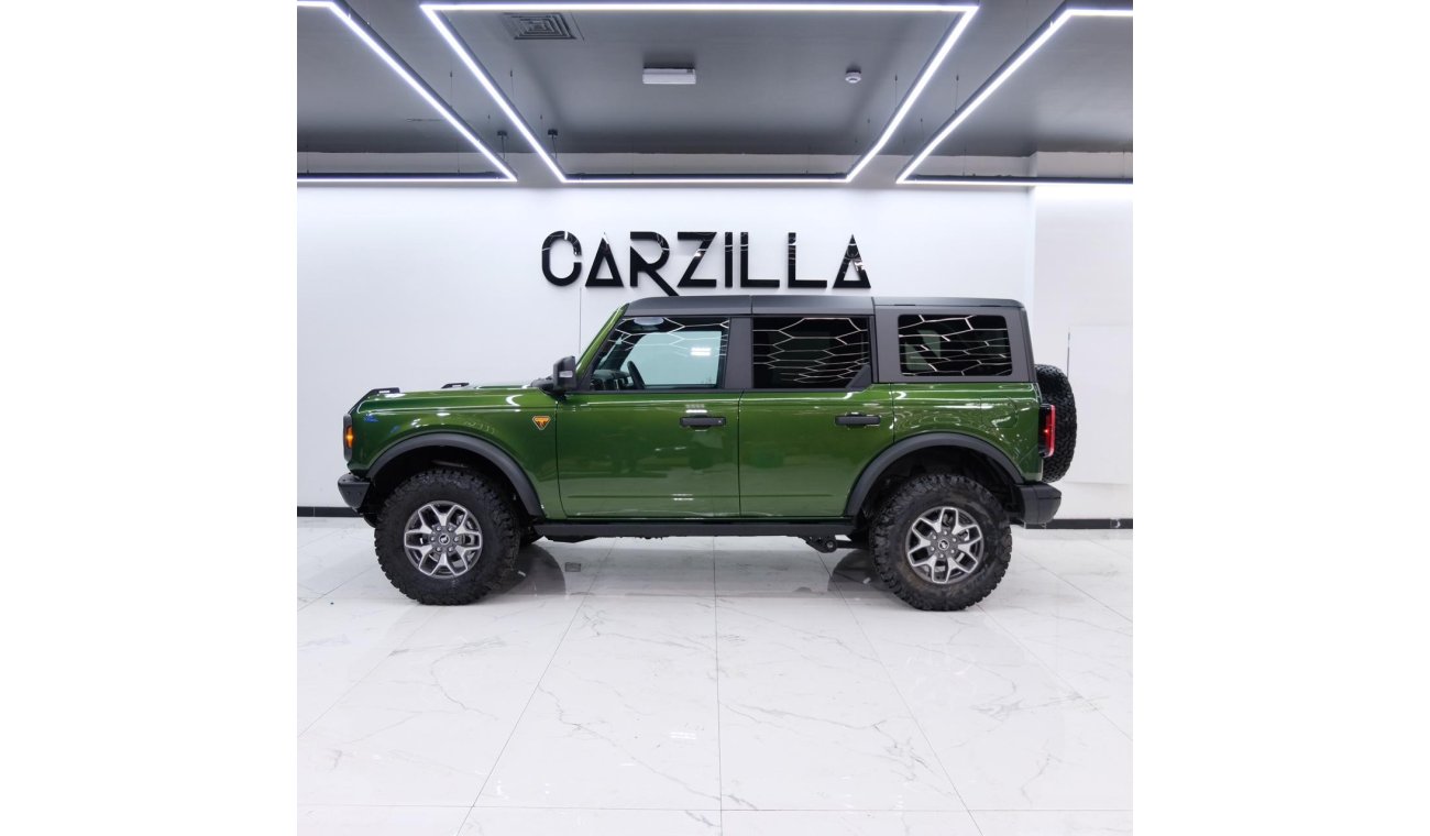 فورد برونكو Ford Bronco 2024 Green-2.7L-4WD-Car is in Excellent Condition-Accident Free-Brand New Car