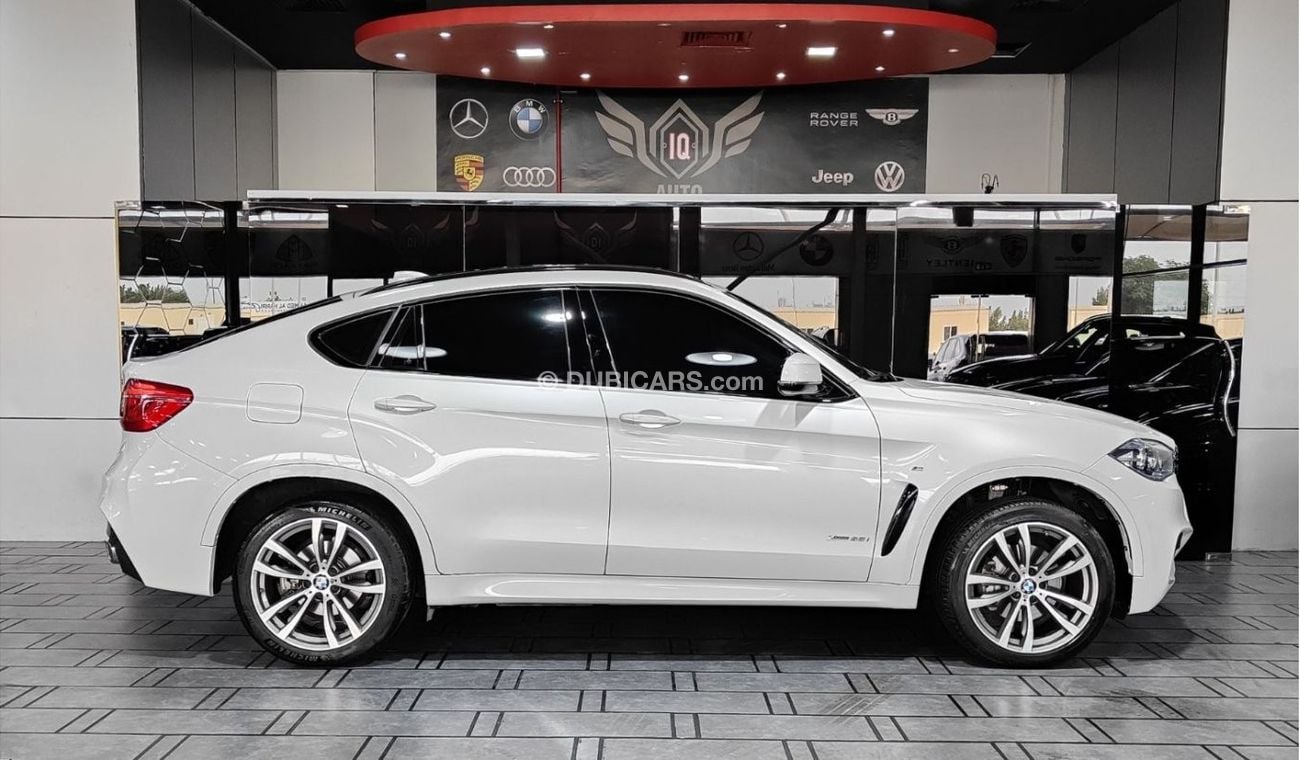 BMW X6 35i M Sport AED 1,300 P.M | 2017 BMW X6 M-SPORT | UNDER WARRANTY | GCC | 3.0L | SUNROOF