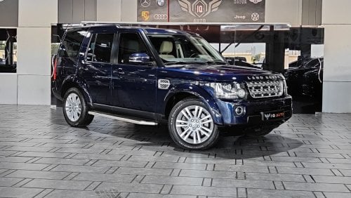 لاند روفر LR4 AED 2,100 P.M | 2016 LAND ROVER LR4 HSE | FSH | 7 SEATS | GCC | 3.0 SUPERCHARGED | ORIGINAL PAINT