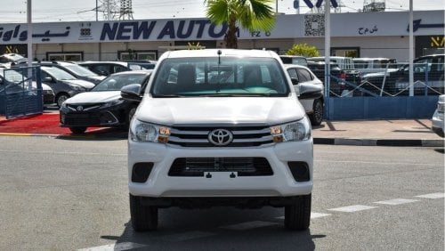 تويوتا هيلوكس Brand New Toyota Hilux DSL 2.4L Diesel Manual | White/Black | 2022 | FOR EXPORT ONLY