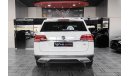 Volkswagen Teramont AED 1,500 P.M | 2018 VOLKSWAGEN TERAMONT SE | UNDER WARRANTY | 7 SEATER | GCC | FULL PANORAMIC VIEW