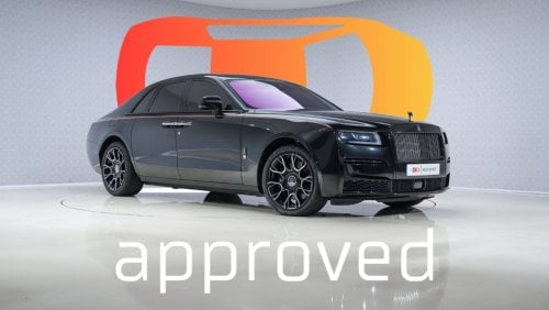 رولز رويس جوست V12 Black Badge - Warranty until Aug 2027 - Approved Prepared Vehicle