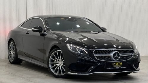 مرسيدس بنز S 500 كوبيه 2017 Mercedes Benz S500 AMG 4MATIC, Warranty, Mercedes Service History, Full Options, GCC