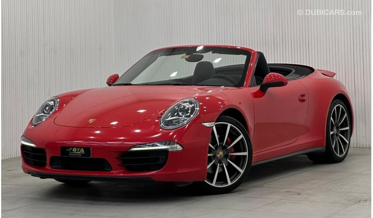 Porsche 911 2014 Porsche 911 Carrera 4 Cabriolet, Full Service History, GCC