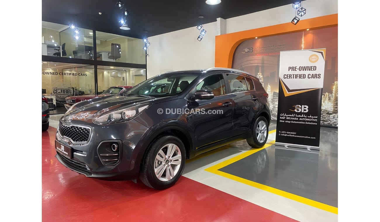 Kia Sportage EX 2.0L (165 HP) FWD AED 1,082  EMi @ 0% Down Payment | GCC | Under Warranty | Certified Pre-owned |