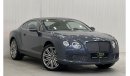 Bentley Continental GT 2014 Bentley Continental GT Speed W12, Full Service History, Very Low Kms, GCC