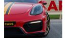 Porsche 718 Cayman Porsche Cayman GTS 2016 GCC under Warranty with Flexible Down-Payment.