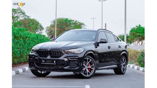 بي أم دبليو X6 xDrive 40i BMW X6 X Driver 40i M kit 2022 GCC Under Warranty and Free Service From Agency