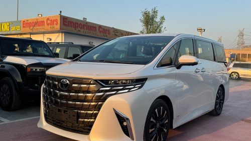 تويوتا ألفارد 2024 TOYOTA ALPHARD 2.5L HYBRID EXECUTIVE LOUNGE IN-LINE 4-CYLINDER GASOLINE