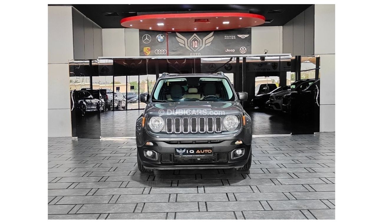 Jeep Renegade AED 850 P.M | 2017 JEEP RENEGADE MASTER LONGITUDE | UNDER WARRANTY | GCC | FULL PANORAMIC VIEW