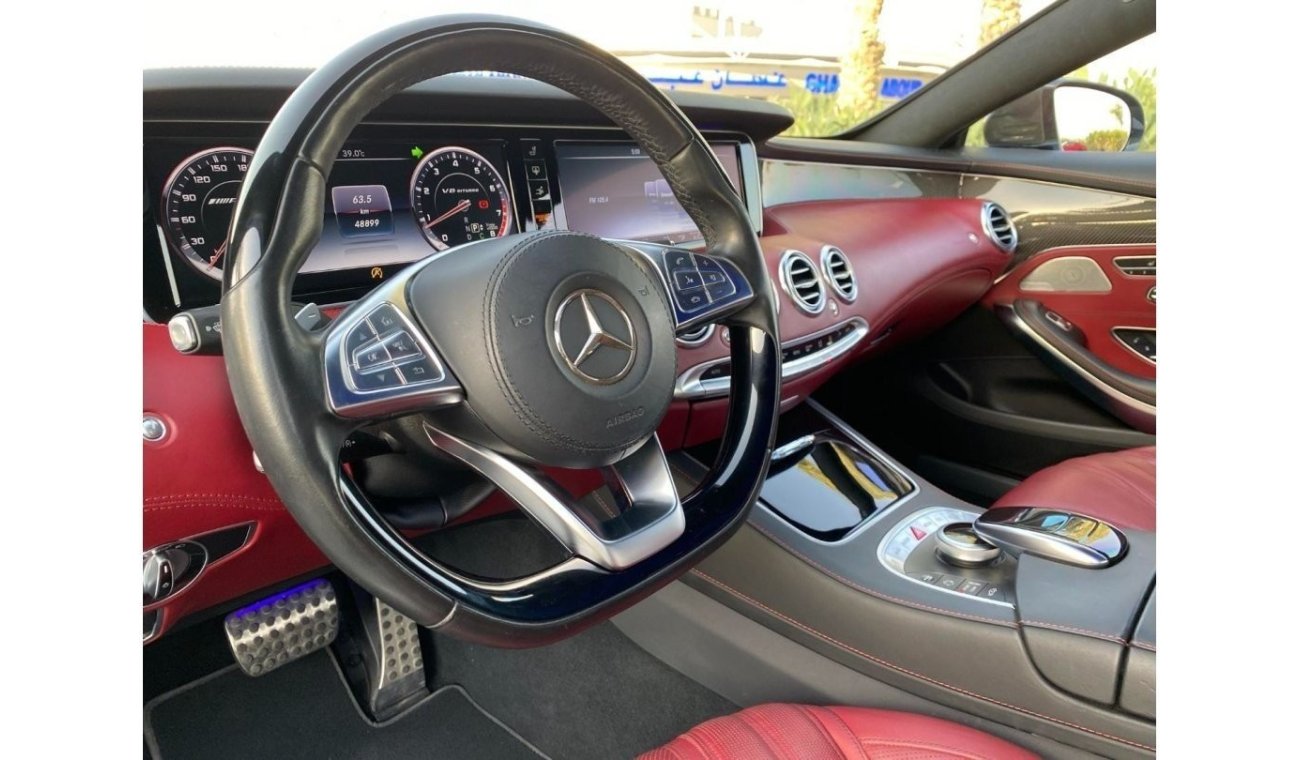 مرسيدس بنز S 63 AMG كوبيه GCC SPEC NEAT AND CLEAN