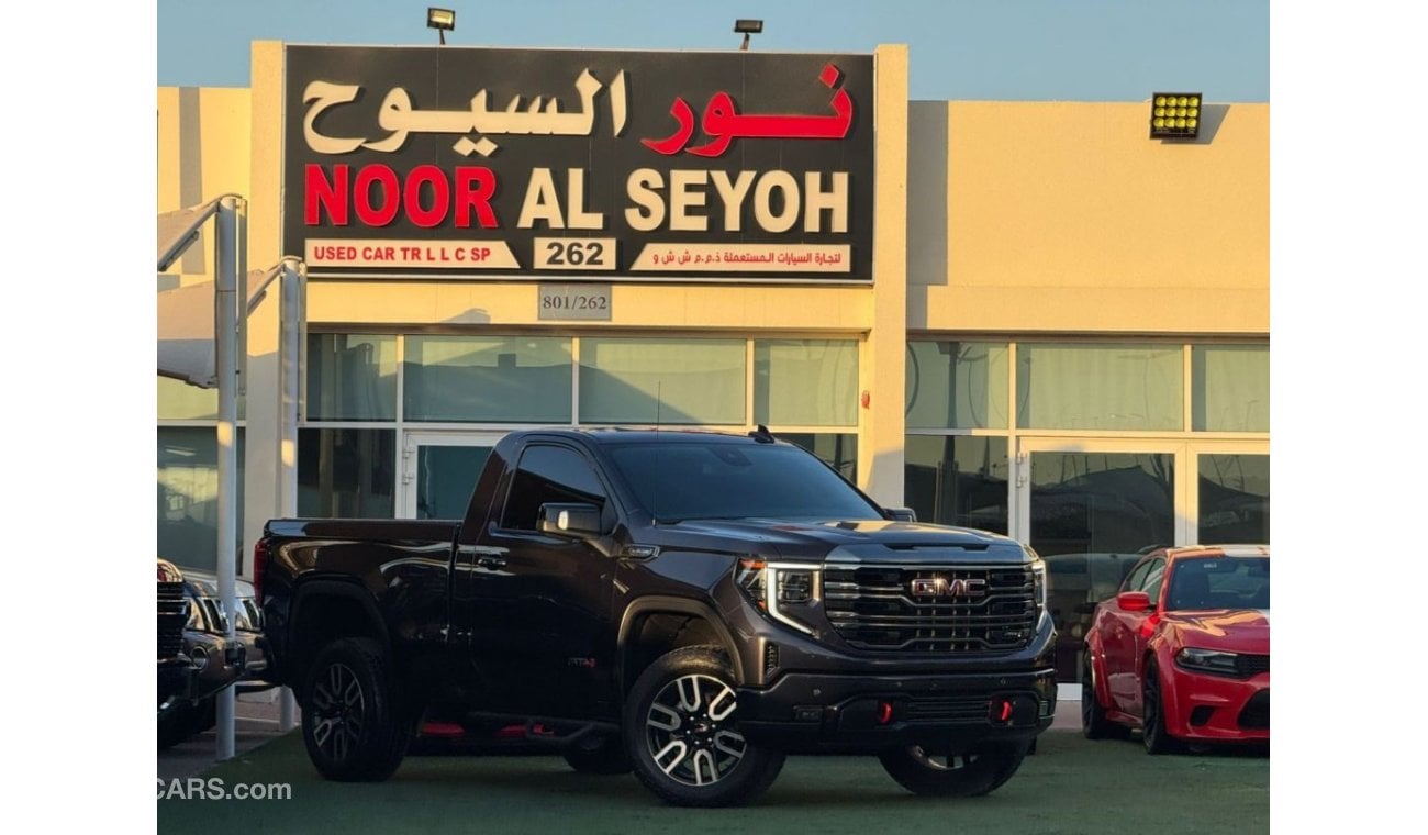 جي أم سي سييرا GMC SIERRA AT4 2022 GCC FULL OPTION ORIGINAL PAINT UNDER WARRANTY FULL SERVICE HISTORY