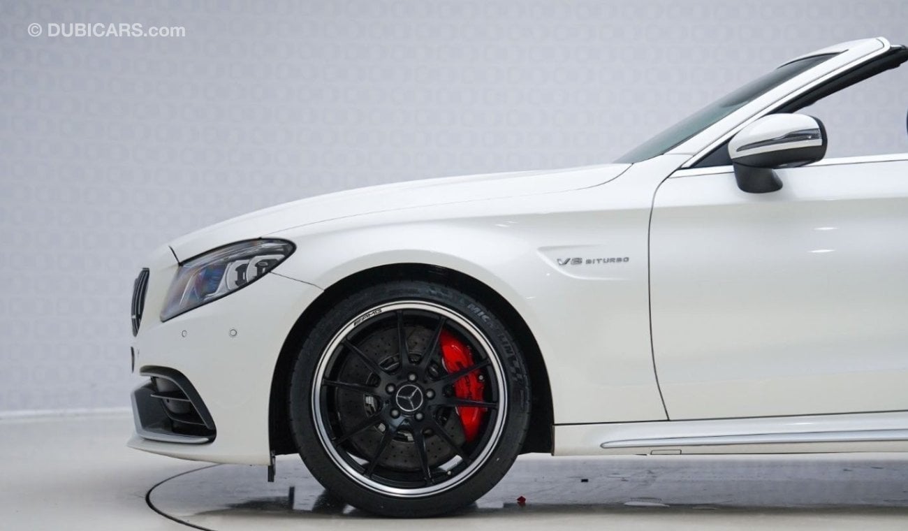 مرسيدس بنز C 63 AMG S Cabriolet - 2 Years Warranty - Approved Prepared Vehicle