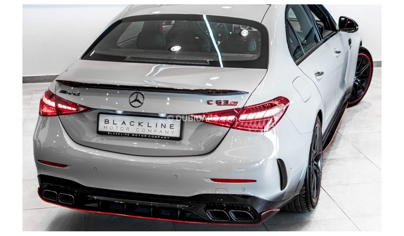 مرسيدس بنز C 63 AMG 2024 Mercedes C63s AMG E-Performance F1 Edition, 2029 Mercedes Warranty + Service, Very Low KMs, GCC