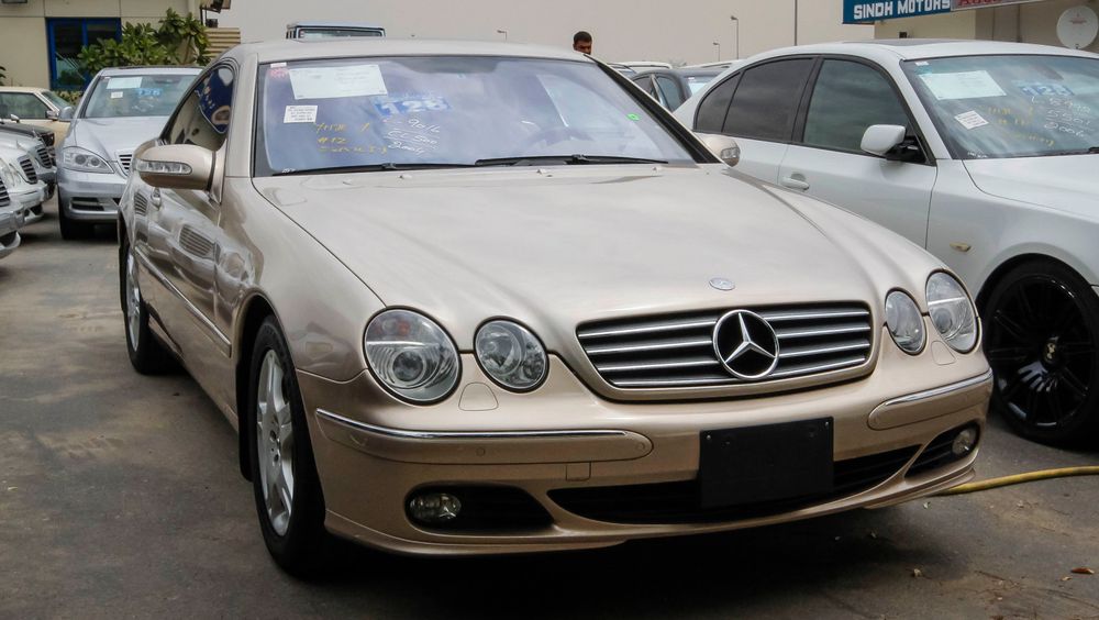 Mercedes Benz Cl 500 For Sale Gold 04