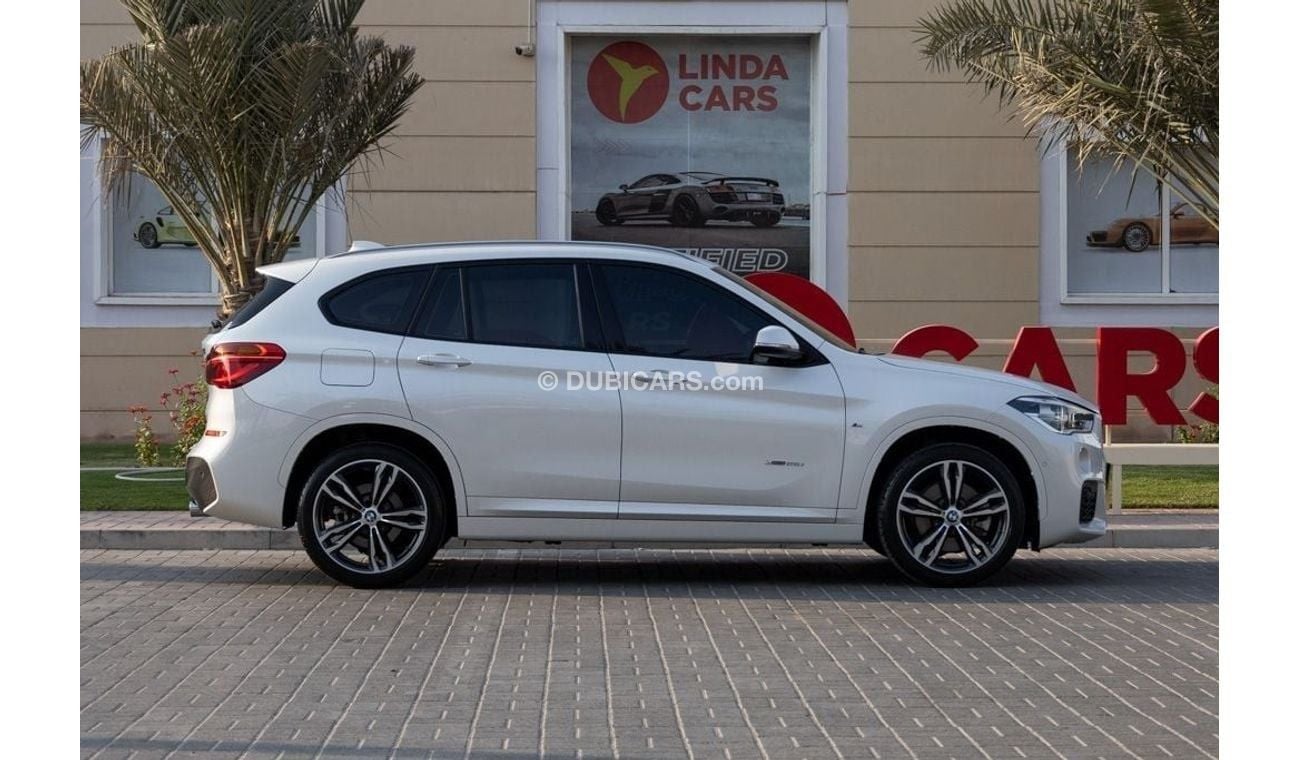 بي أم دبليو X1 xDrive 25i M Sport 2.0L BMW X1 xDrive25i M-Sport 2018 GCC under Agency Warranty with Flexible Down-P